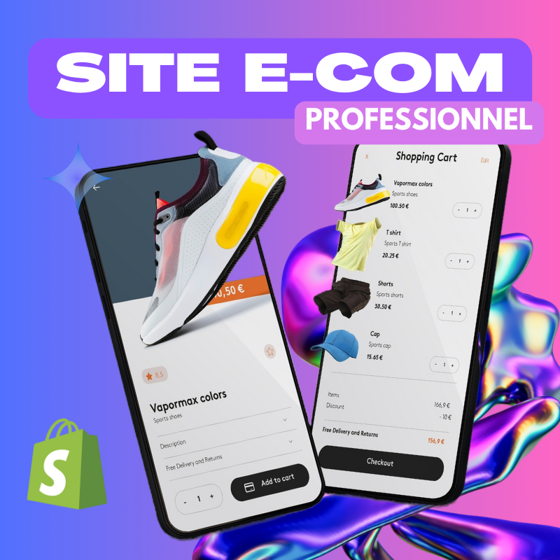 Création Site ecommerce et dropshipping